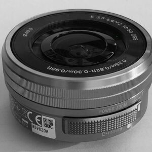Lente genuina SELP1650 16-50 mm F/3,5-5,6 PZ OSS plateada para cámara Sony montaje electrónico